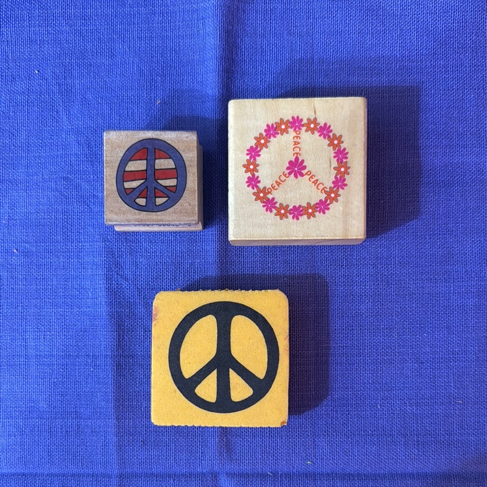 Peace Symbol Stamps Set
